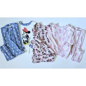 Baby Gap + Disney Minnie Mouse 4 yr Spring Pajamas Snug Fit Sets Lot